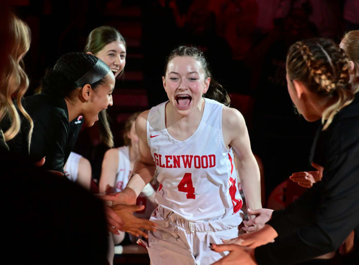 Lincoln Chatham Glenwood Illinois 3A girls basketball championship March 2 2024 Tim Vizer 26331